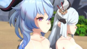 ?Nude?Beach Trip?HorizontalSlope? - ﻿3D animation on Crohasit